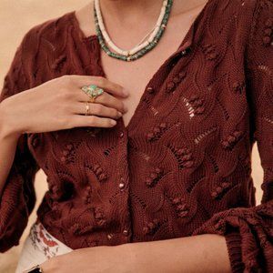 Marthe Jumper - Hazelnut -Sezane - Size Small